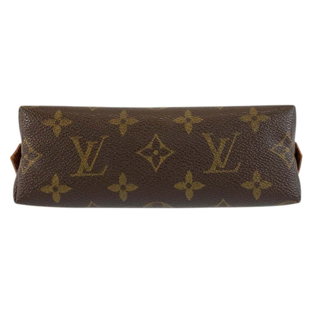 LOUIS VUITTON Authentic Brown Monogram Pochette Pouch - Picture 10 of 10
